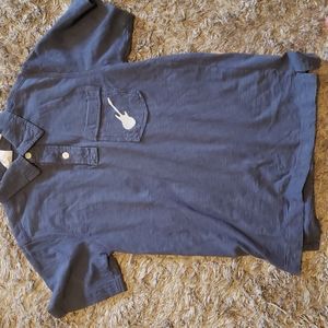 Light purple (wisteria) Crazy 8 size M boys guitar polo